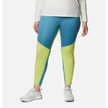 Columbia Roffe Ridge Windblock Plus Size, Leggings Azules Para Mujer | 036812-TXI